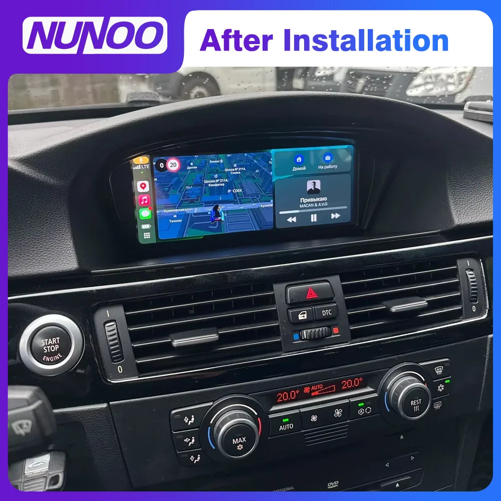 Wireless Carplay Screen For BMW 3 5 Series E90 E91 E92 E93 E60 E61 2005-2012 Car Multimedi