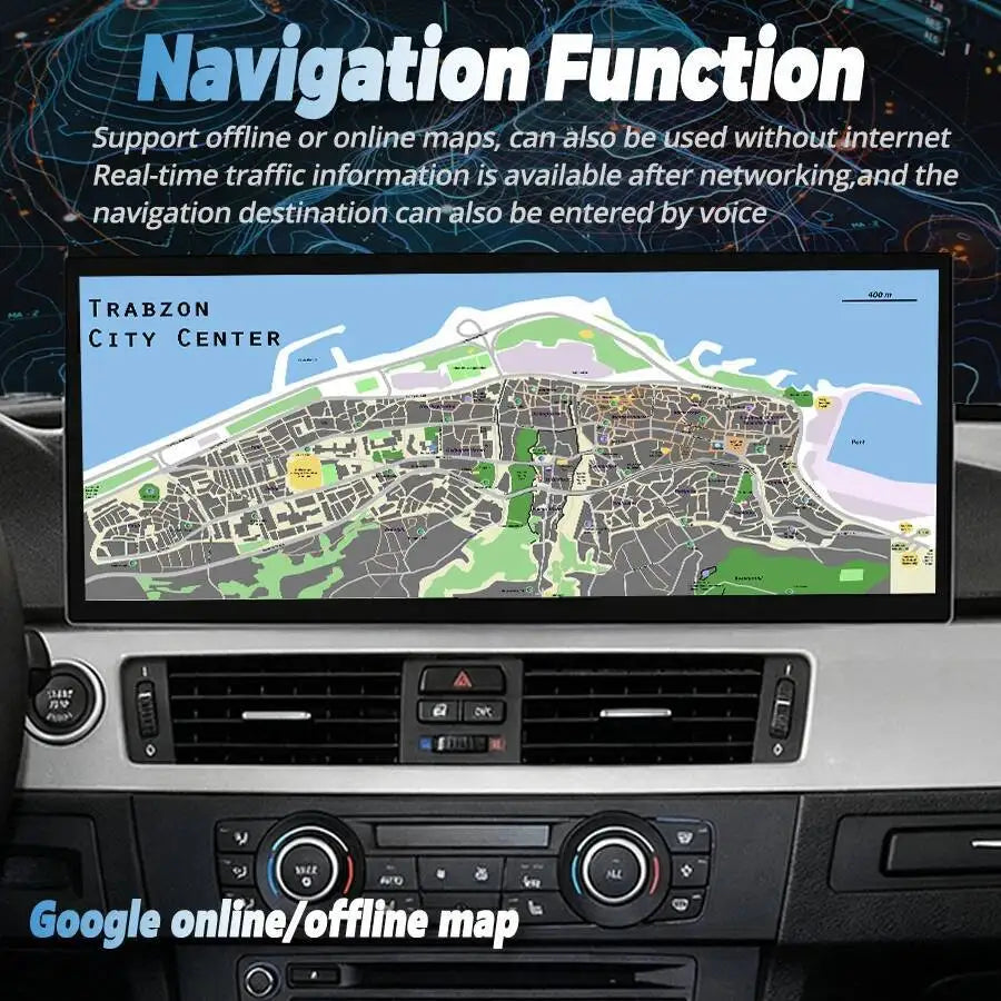 Car Radio GPS Navigation Android 15.8" For BMW 3 Series 5 Series E60 E61 E90 E91 E92 E93 A
