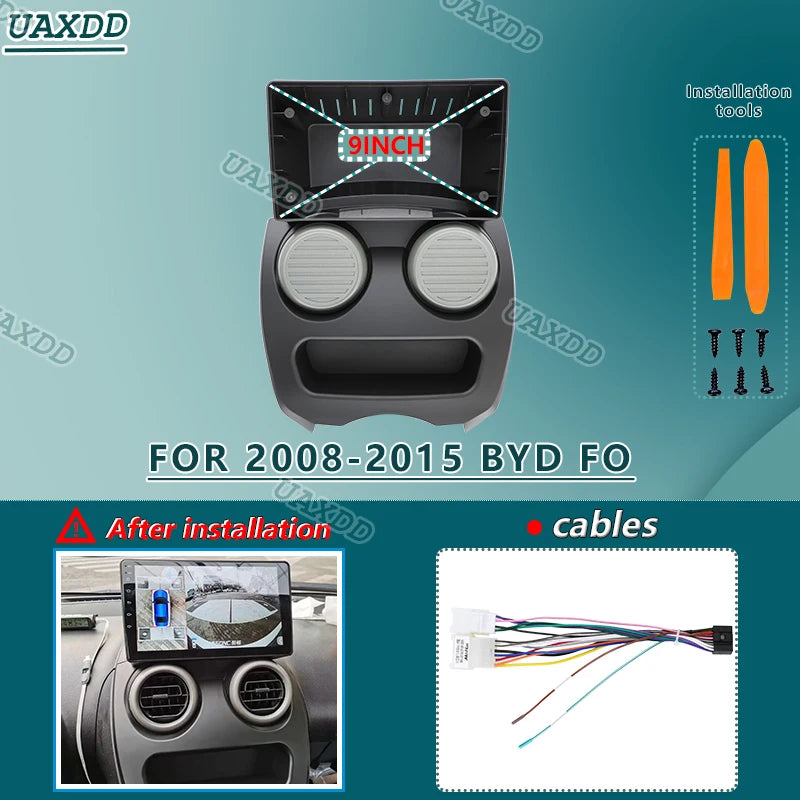 FOR 2008-2015 BYD FO 9INCH Car Radio Android DVD Stereo Audio Screen Multimedia Video GPS