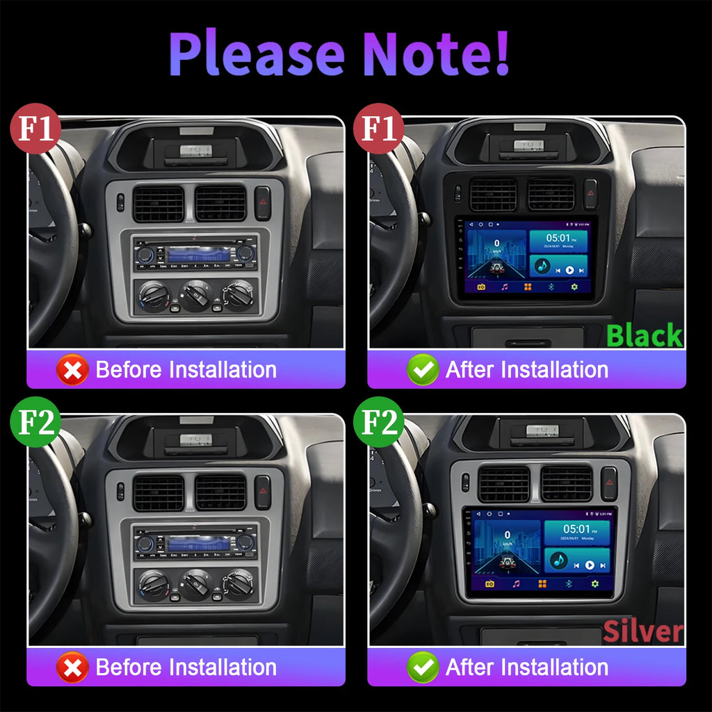For Mitsubishi Pajero IO 1998-2007 Car Radio Navigation For Car Multimedia Video Player Na
