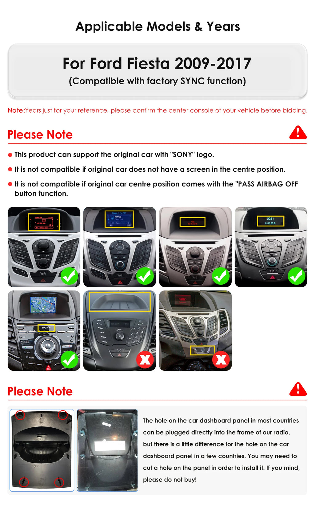 6115 OCTA Core Carplay Android 14 Car radio For Ford Fiesta 2009-2017 Multimedia player GP