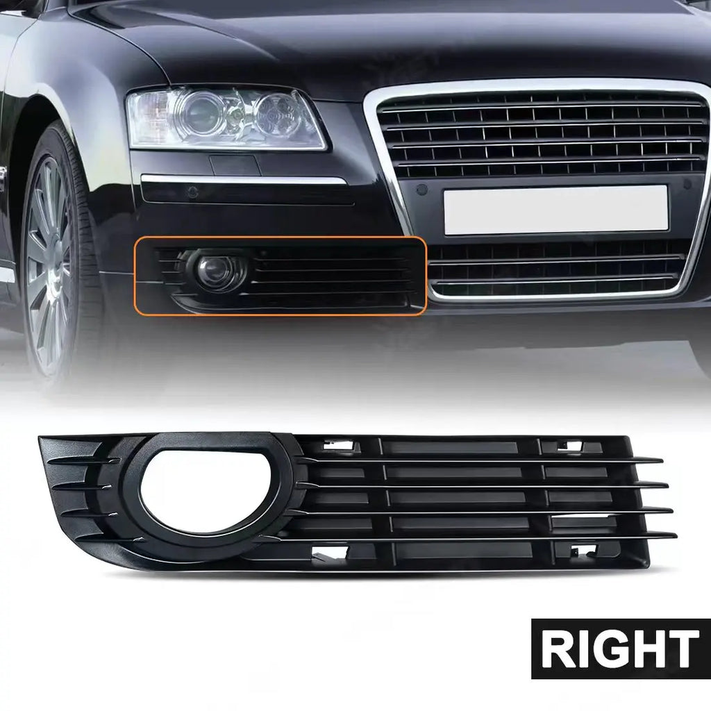 4E0807681AA 4E0807682AA For Audi A8 Quattro 4-Door D3 2006 2007 2008 Fog Lamps Cover Car F | AUTOKITSHOP