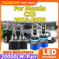 240W Canbus LED Headlight 40000LM High Low Beam Auto Front Lamps 6000K White For Mazda CX3