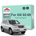 18-Piece LED Interior Light Kit for Lexus GX470 GX430 - Canbus Error-Free Bulbs | AUTOKITSHOP