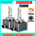 D3S D1S LED Headlights CANBUS Error Free With Turbo Fan D2S D4S D8S D1R D2R D3R D4R Led Li