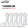 T10 W5W WY5W 168 194 192 2835 LED Car Wedge Bulbs Parking Lights Auto Signal Lamp Bulb Whi