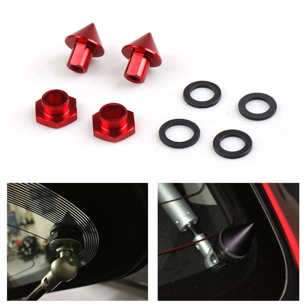 SINOCMP Car Rear Window Glass Strut Kit Accessories Universal 90101-SR3-000 90106-SR3-000