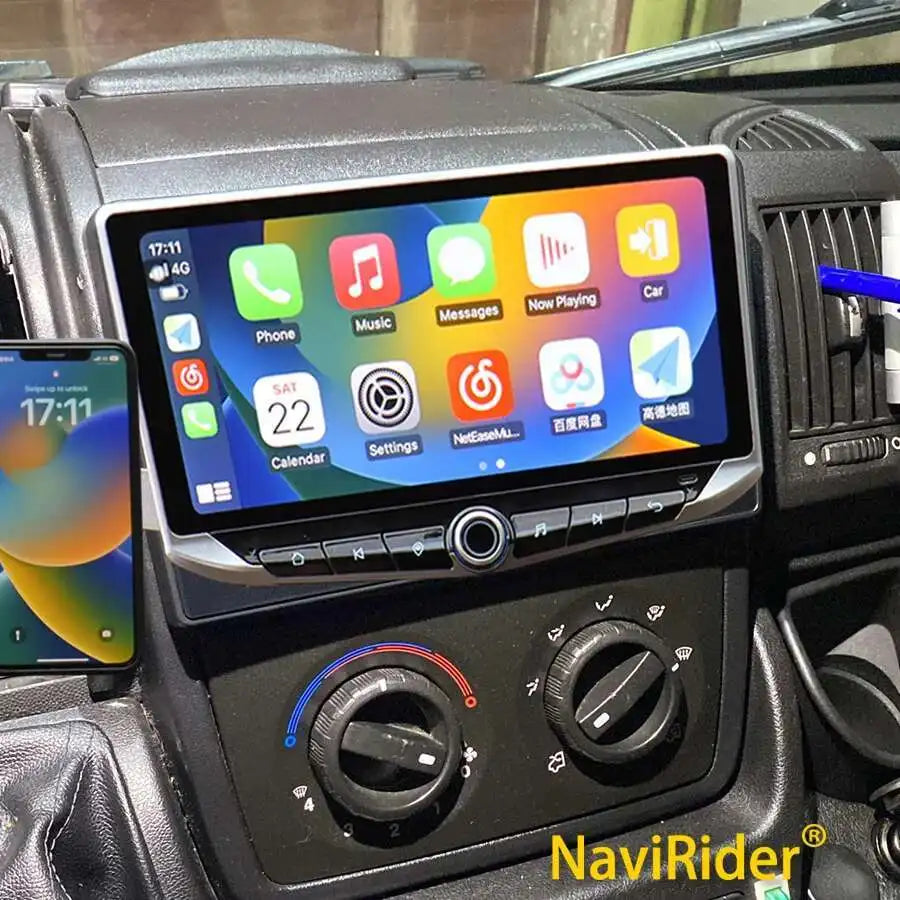 10.88inch Car Radio For Fiat Ducato Android 2007-2015 Citroen Jumper Peugeot Boxer Video P