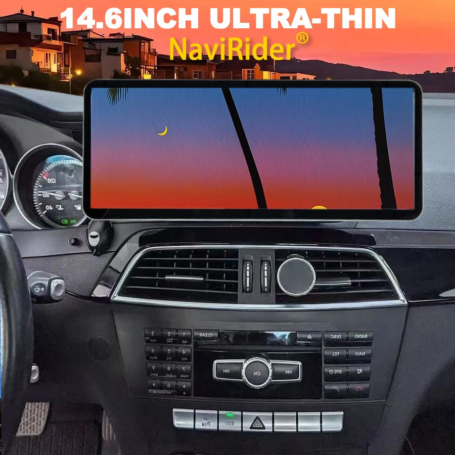 14.6inch Android Car Radio For Benz C Class W204 2011-2014 Carplay GPS Navigation Multimed