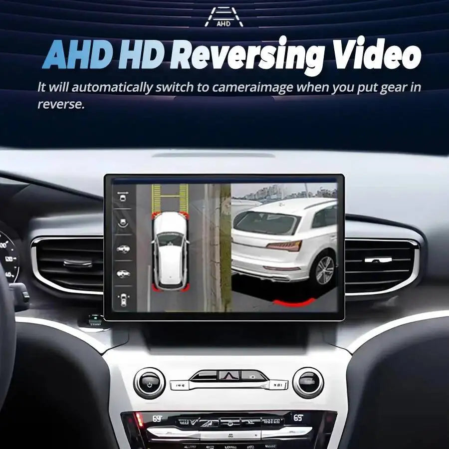 Auto Multimedia Video Player For Ford Explorer 2021-2025 Car Radio 12.5" Screen Android Ca | AUTOKITSHOP