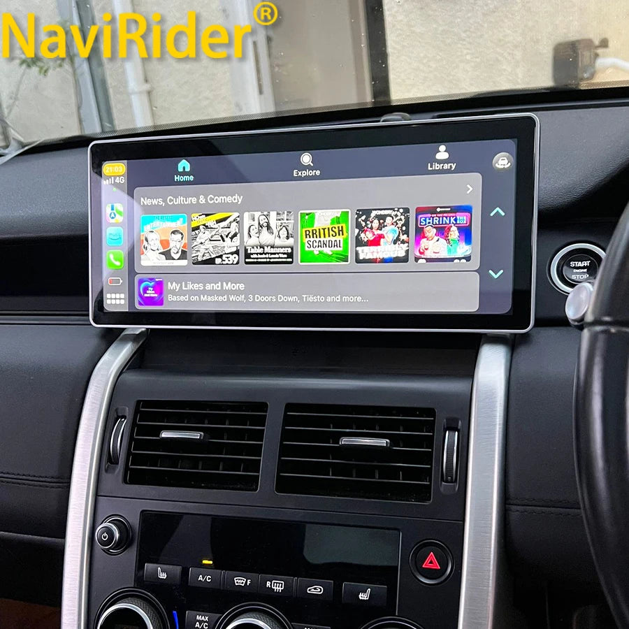 For Land Rover Discovery Sport L550 2015 2016-2019 GPS Navigation DSP 12.3inch Dual System | AUTOKITSHOP