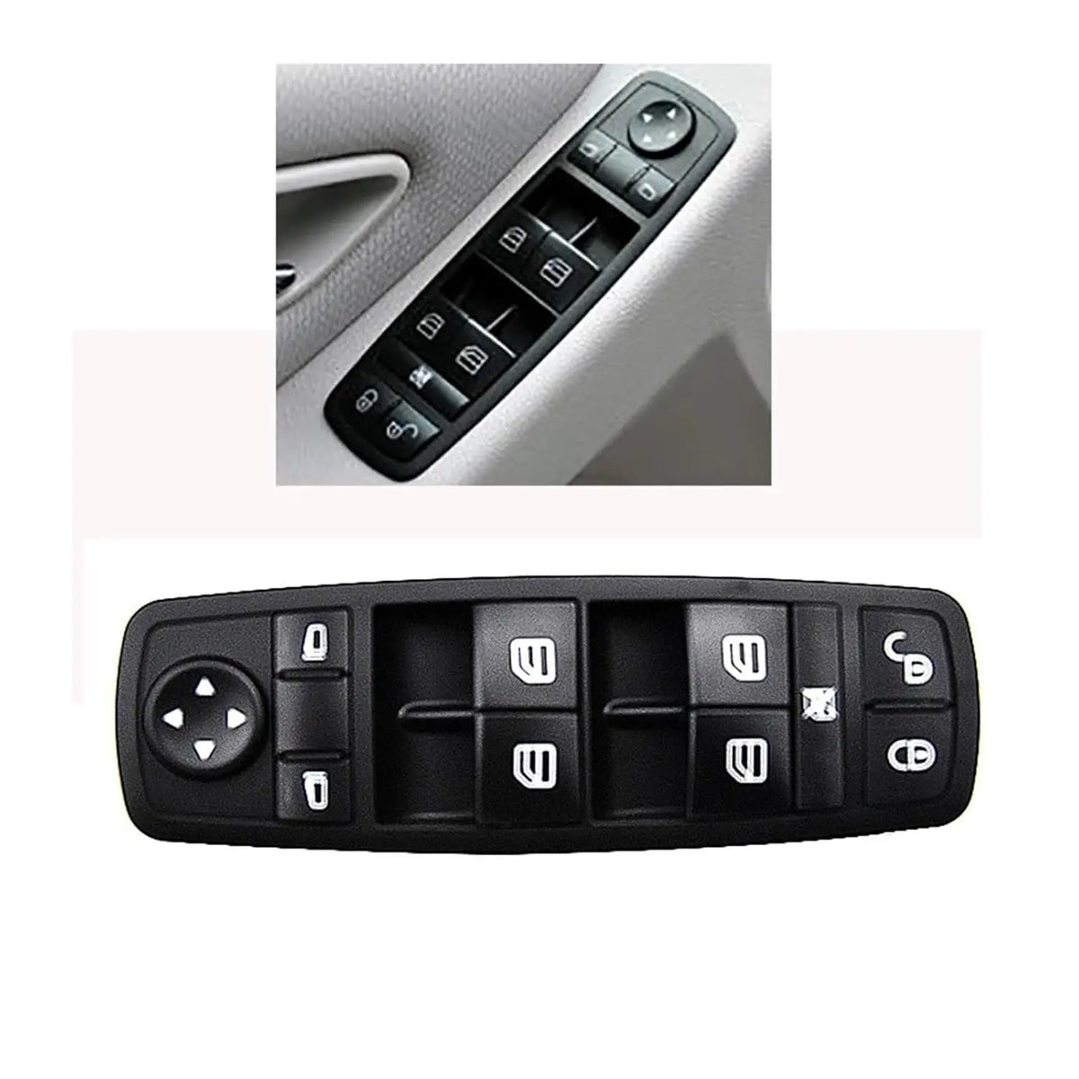 Car Electric Power Window Master Switch A1698206610 1698206610 For Mercedes-Benz for Mercedes-Benz A200 W169 A180 - Auto