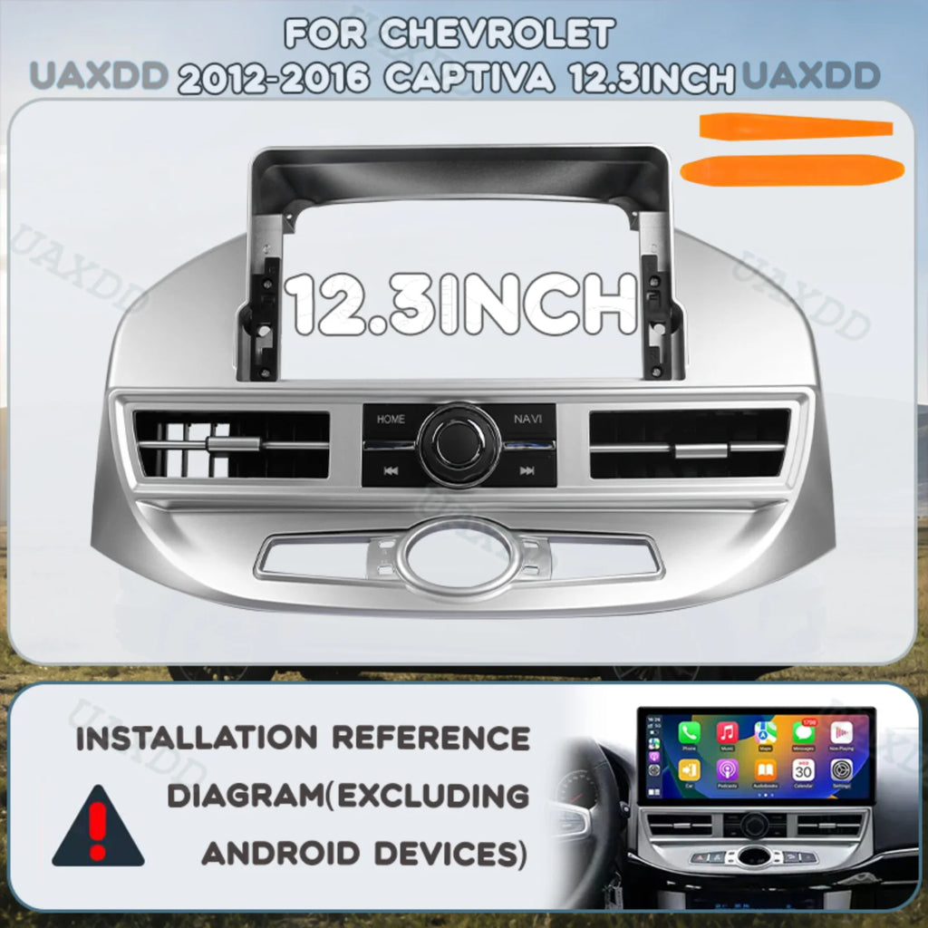 Car plastic accessories frame fascia For Chevrolet 2012-2016 CAPTIVA 12.3INCH Automotive c