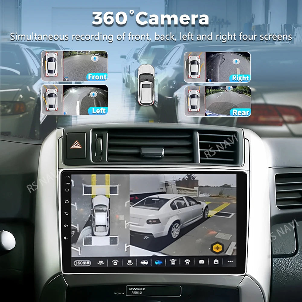 Android 16 Carplay Car Radio For Toyota Verso R20 2010-2013 2014-2016 Multimedia Player GP