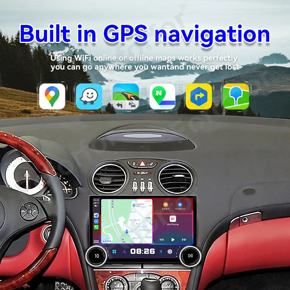 High-end 11.5 Inch Wireless Carplay HD Screen Android 15 GPS Navi Multimedia Car Stereo He