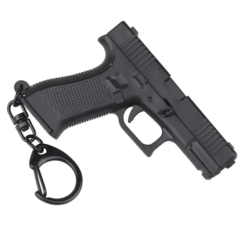 Tactical Pistol Shape Men's Keychain Mini Portable Decorations Detachable G45 Ke for Mini G45 - Automotive LED Light