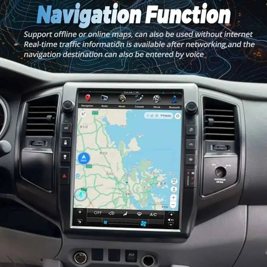 For Toyota Tacoma 2005-2015 13inch Android Screen Radio GPS Carplay 2din Car Multimedia Vi | AUTOKITSHOP