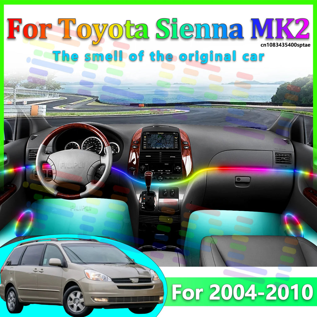 64 RGB - Neon Strip - for Toyota 2004-2010 - App Control - Car Interior Lighting | AUTOKITSHOP