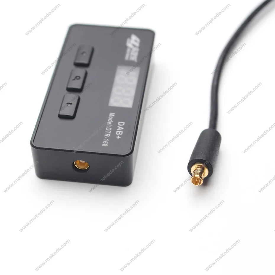 DAB+ Europe Digital Radio GPS Stereo Receiver Support AUX Output FM Transmit Universal DAB | AUTOKITSHOP
