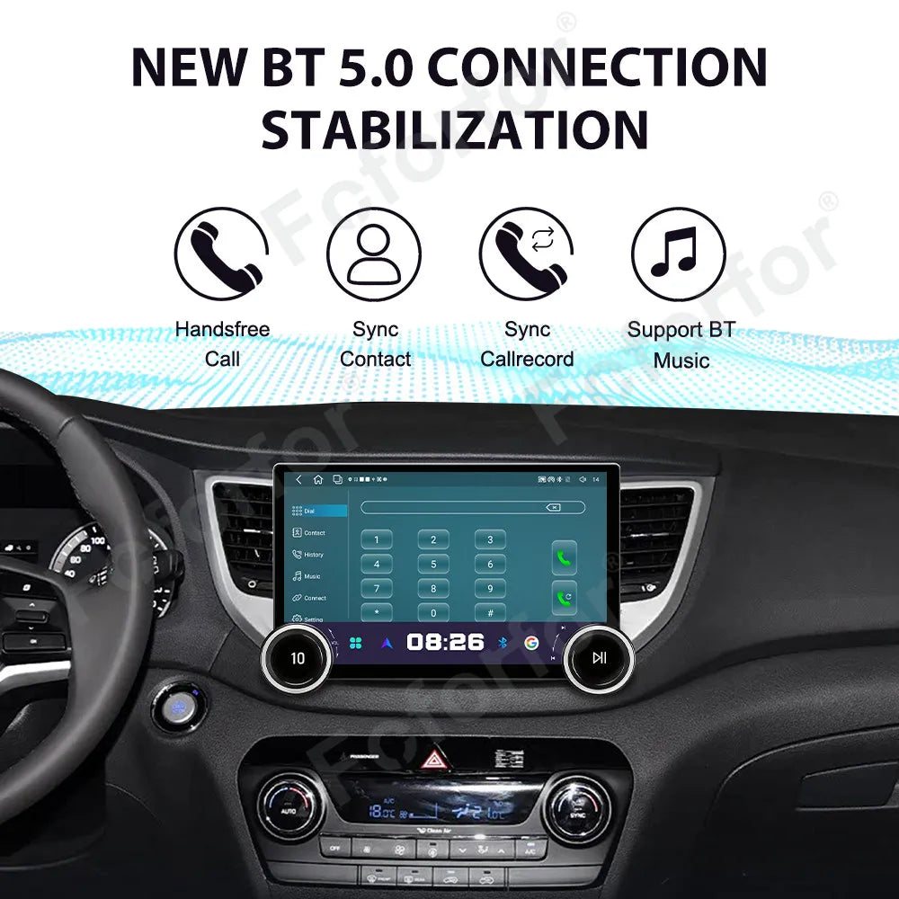 Immersive Large Display Android 15 11.5 Inch Crystal Clear HD Touch GPS Multimedia Stereo