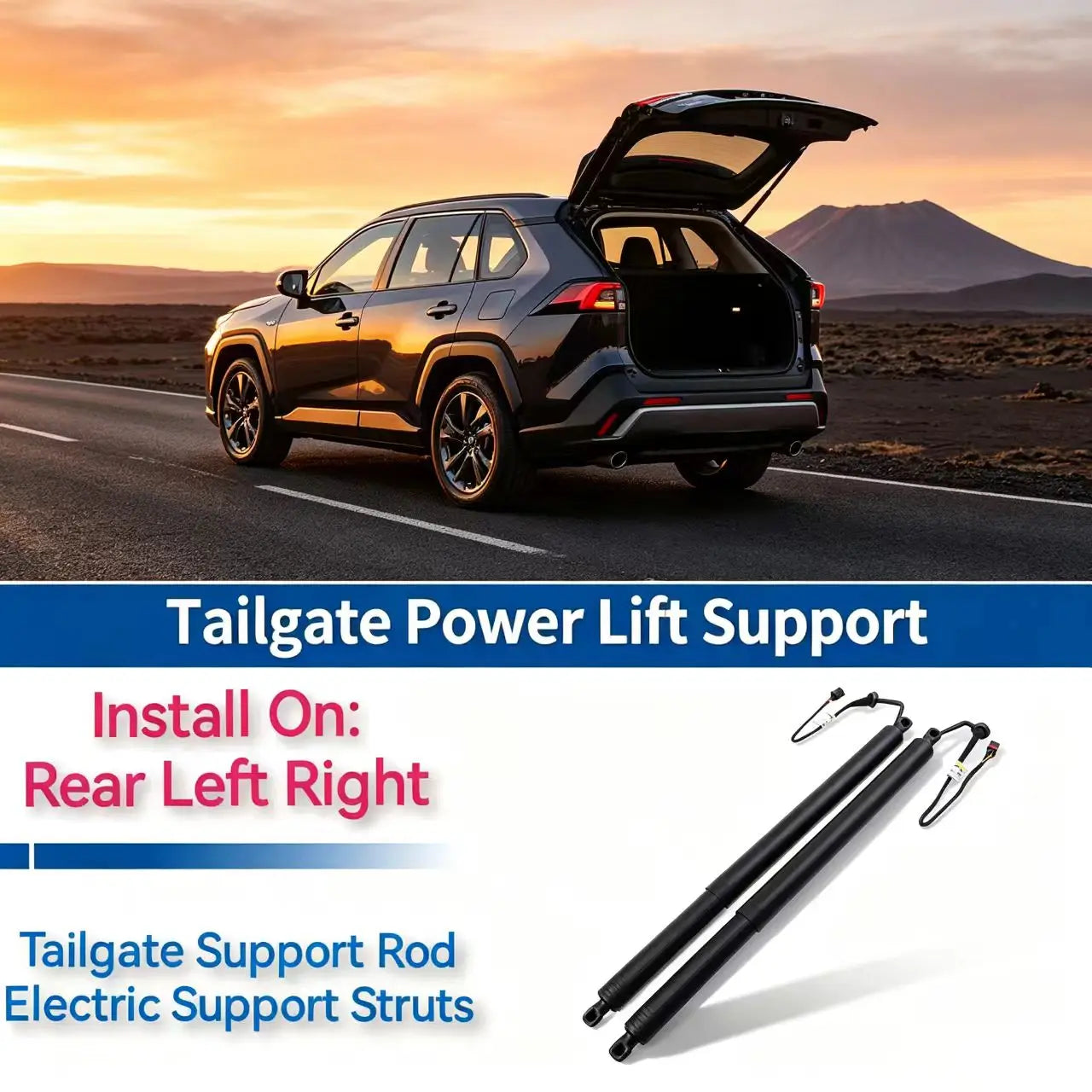Electric Tailgate Gas Struts For Kia Carnival A9 3.5L 2022 2023 2024 Pair Rear Liftgate Po | AUTOKITSHOP