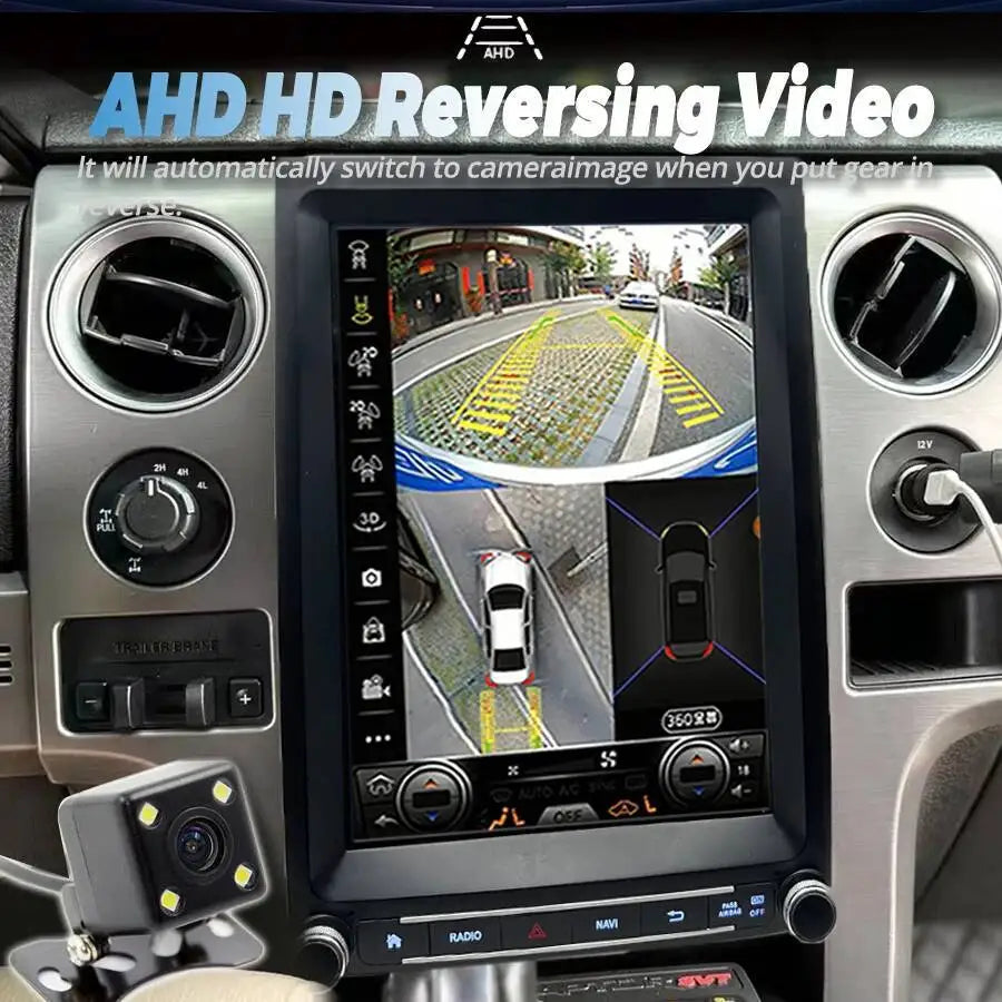 Android 15 Navi IPS Screen For Ford F250 F350 F450 F650 2013-2015 12.1" Carplay Car Radio