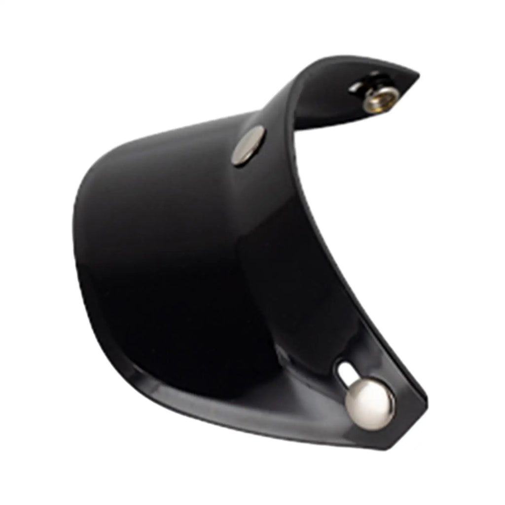Helmet Visor Peak 3 Snap Visor Sunshield Peak for Helmets with 3 Buttons 3/4 Helmets Retro Helme - Automotive LED Light