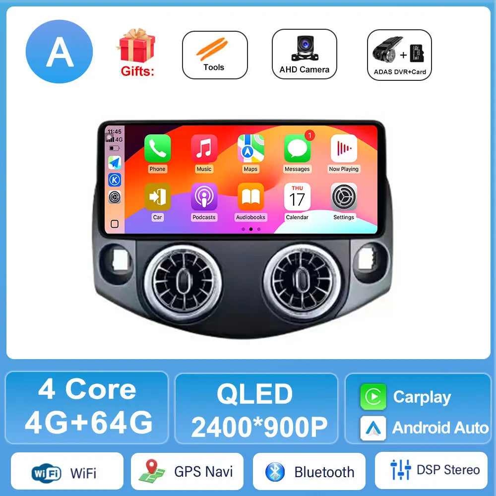 Car Stereo Radio for Toyota RAV4 2007-2011 Android Navigation CarPlay 2DIN | AUTOKITSHOP