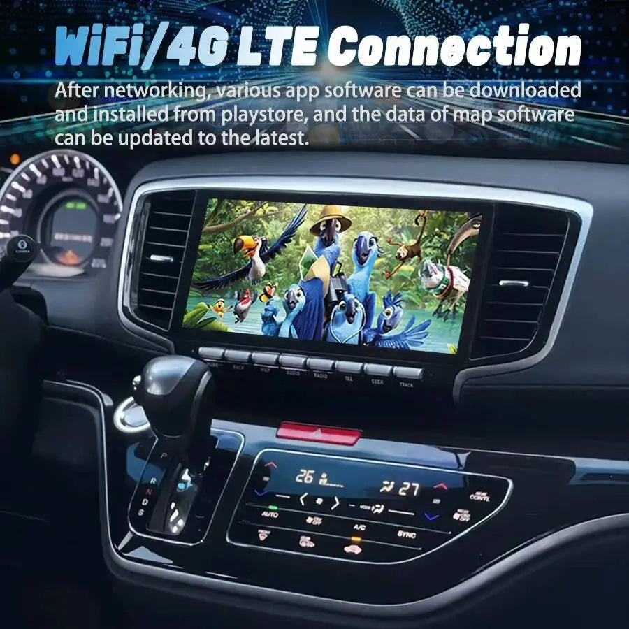 Android 13 GPS 128GB Carplay BT Navigation QLED Stereo 10.3inch Car Radio For Honda Odyssy