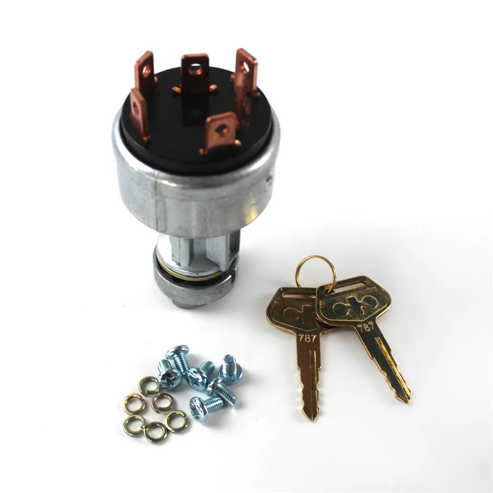 1Set Ignition Starting Switch 08086-10000 08086-00000 for Komatsu Dozer D20A-5 D20A-6 D20A