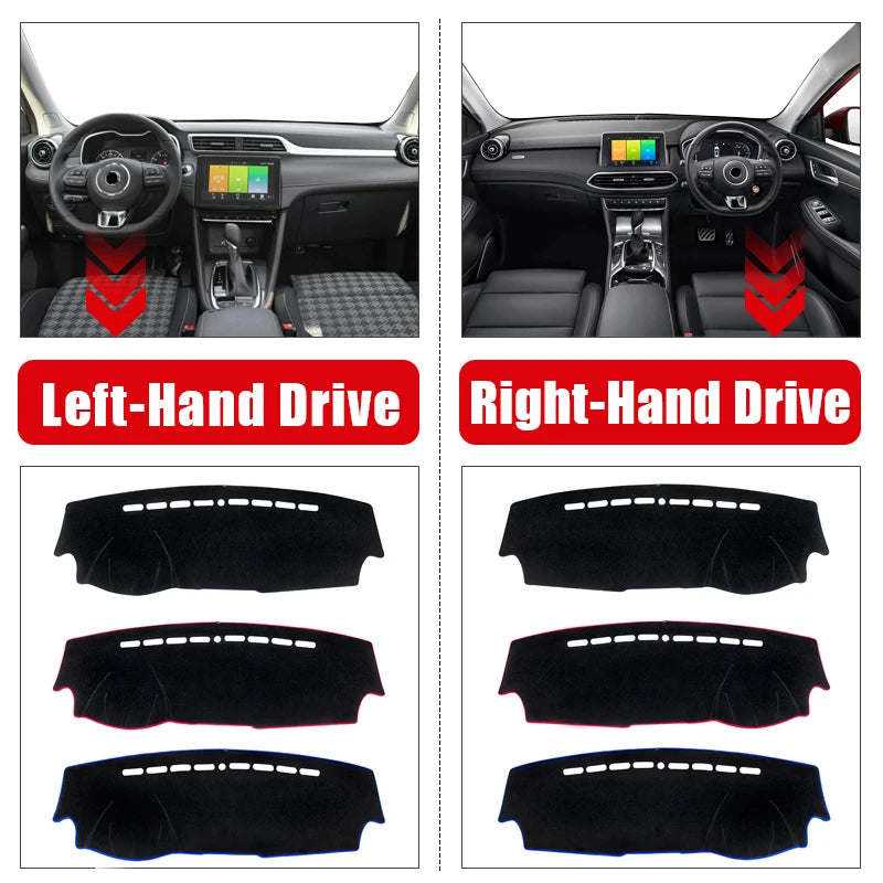 For MG HS EHS Phev 2018 2019 2020 2021 2022 2023 Car Dashboard Mat Sun Shade Instrument Desk Non - Automotive LED Light