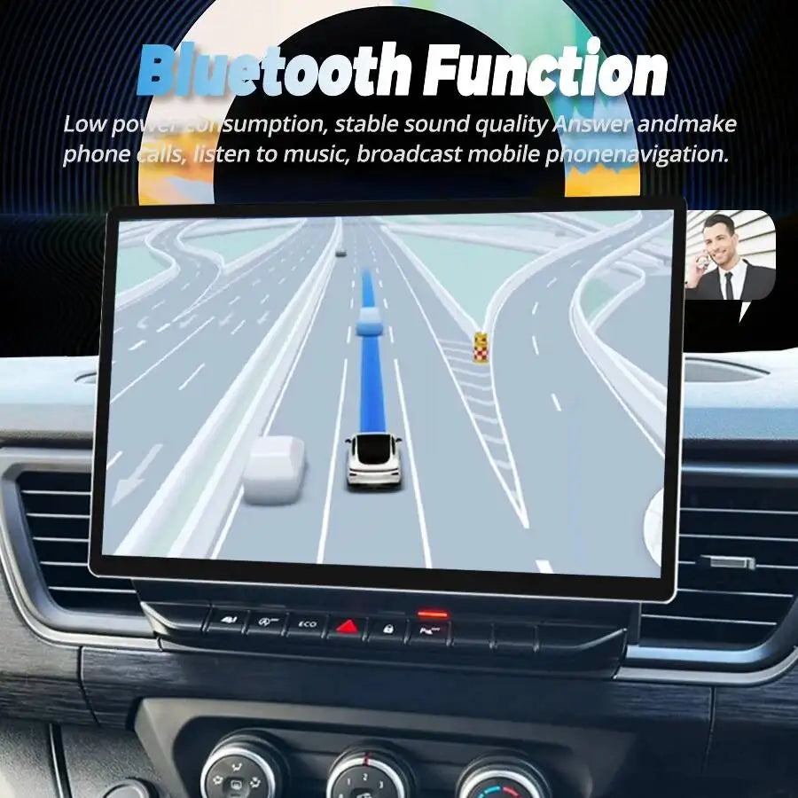12.5inch Android Autoradio For Renault Trafic 2019-2025 Multimedia Video Player Stereo Wir