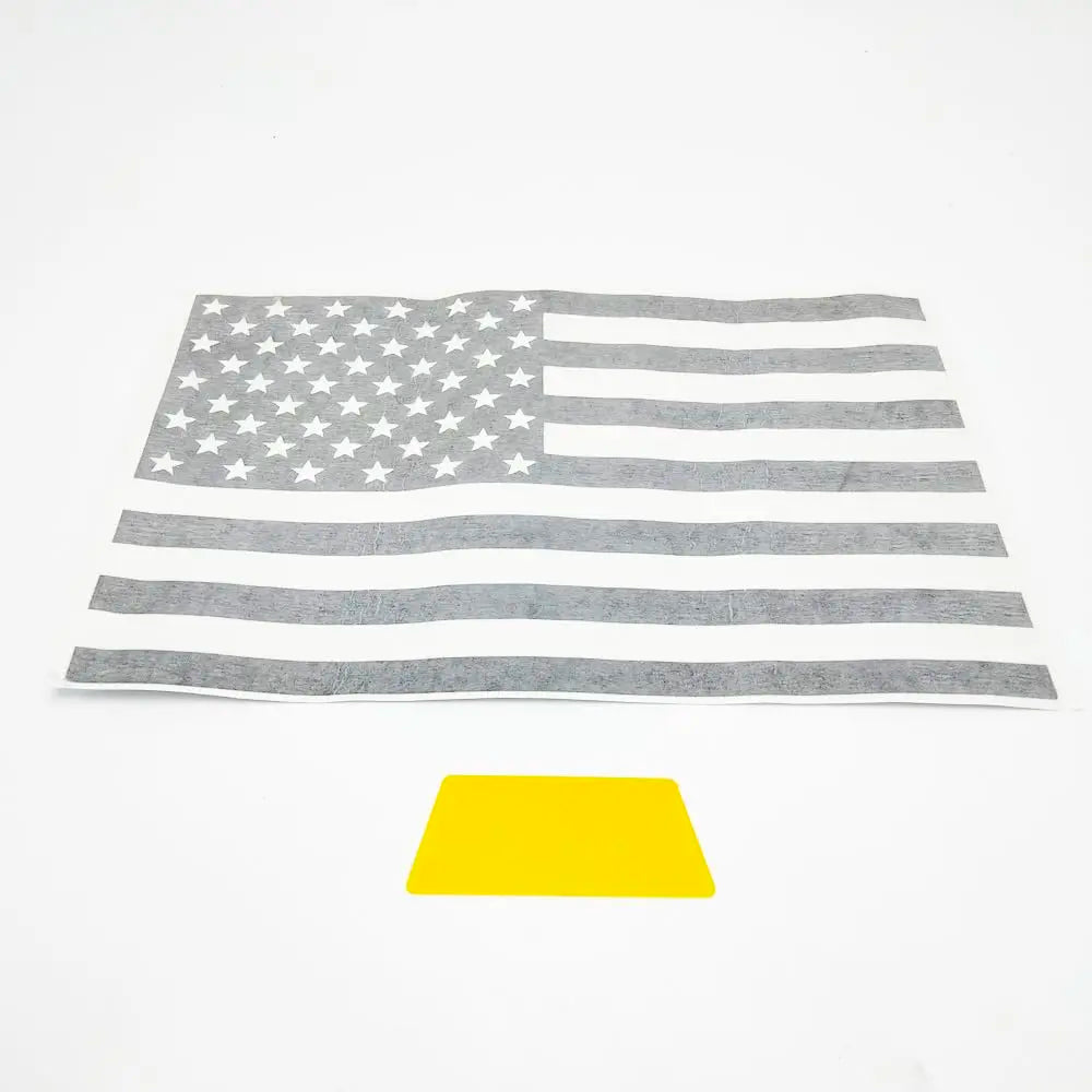 USA American Flag Window Sticker Decal for Silverado GMC Sierra 2019-2022