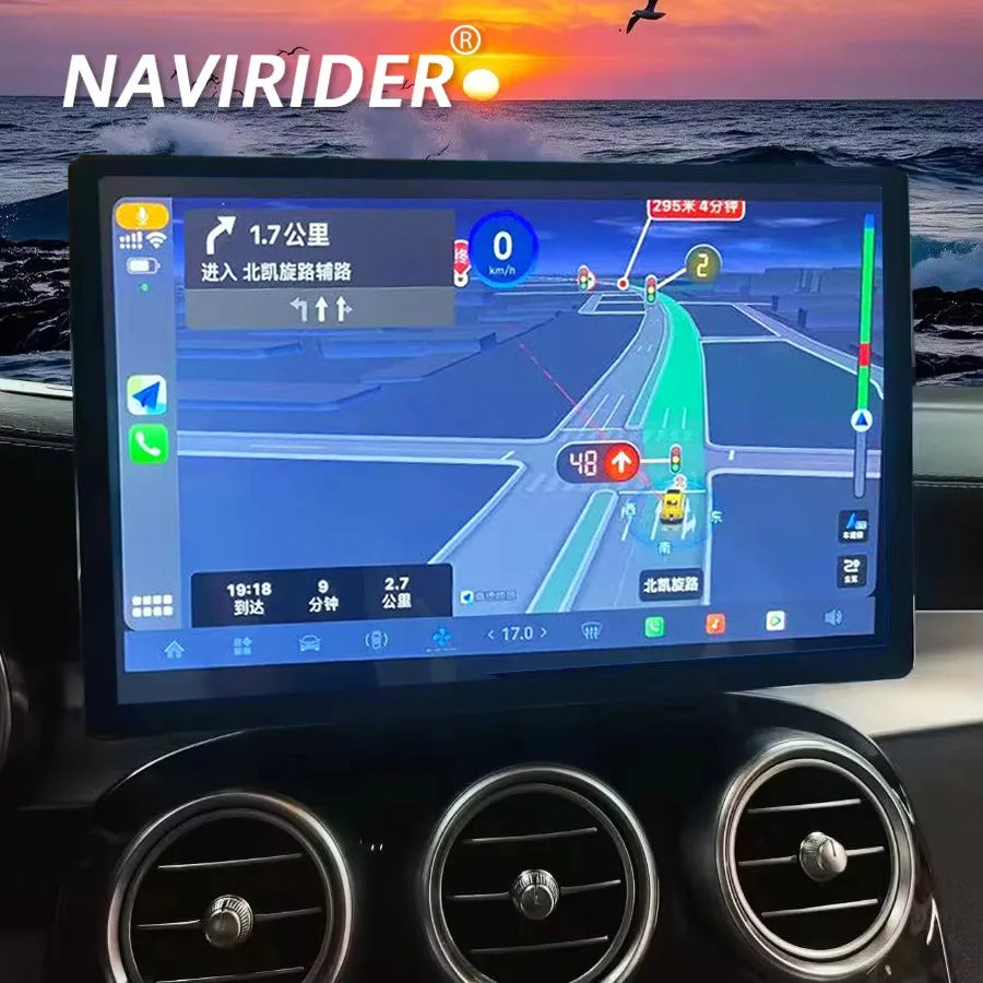 13.3inch Android 15 Carplay Auto Player For Mercedes Benz C CLASS V Class W446 W447 X253 W | AUTOKITSHOP