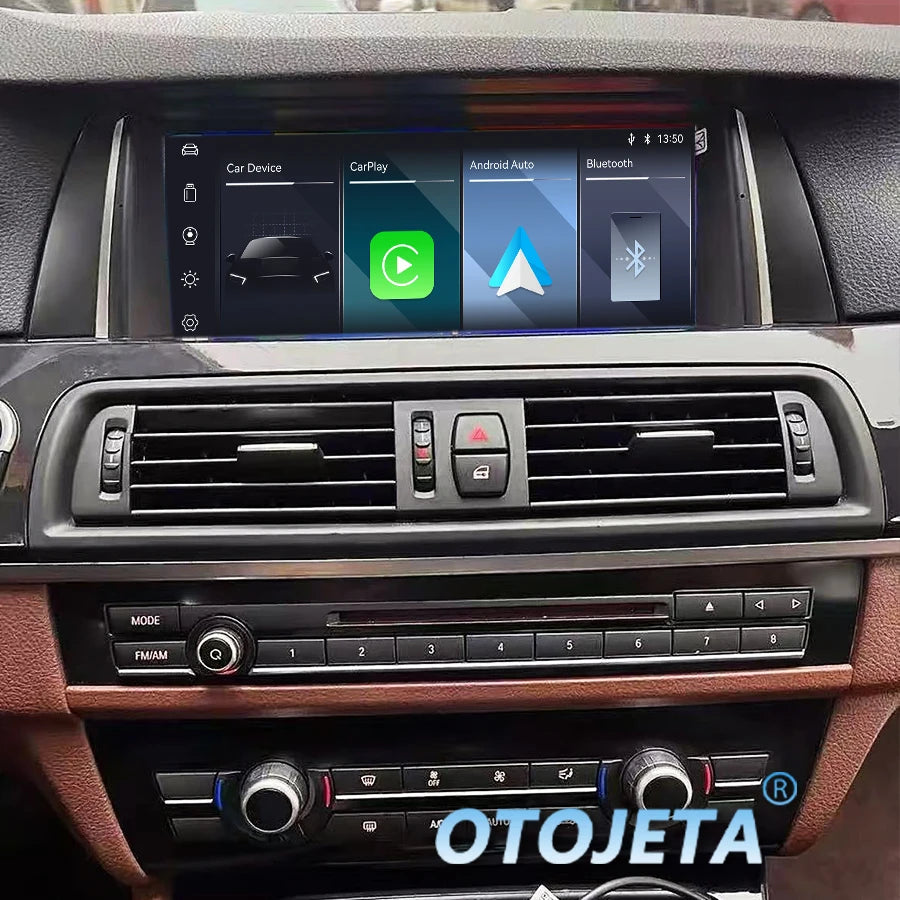 10.25" Linux CarPlay Android Auto For BMW 5 Series F10 2011-2017 Car Radio Multimedia Vide