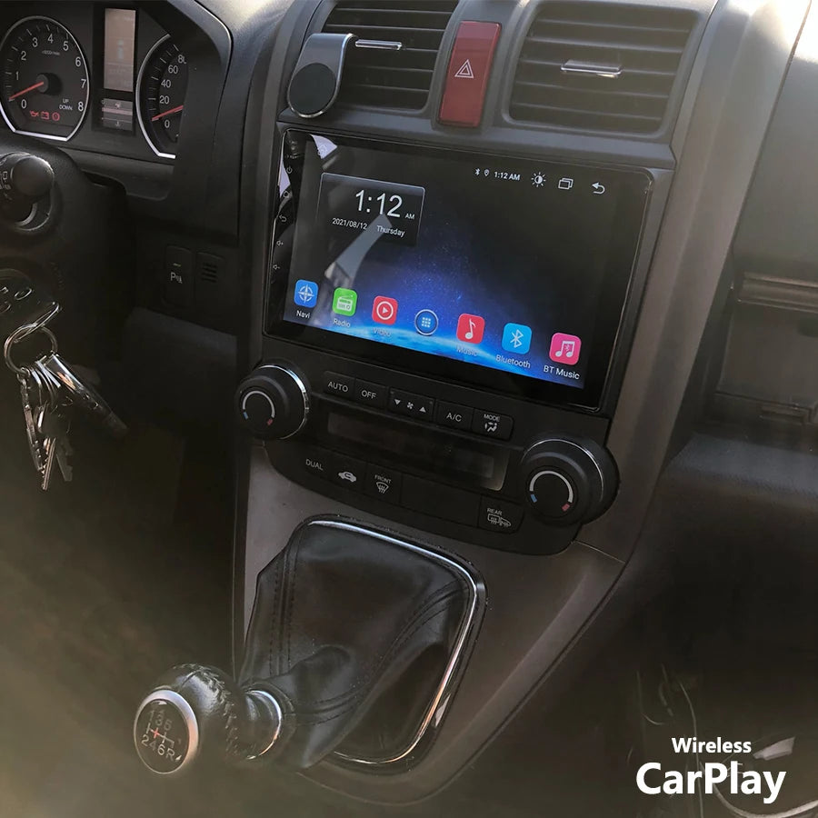 Car Radio For CR-V HONDA Crv 2010 128GB AI Voice Wireless CarPlay 2Din Radio Car GPS Navig