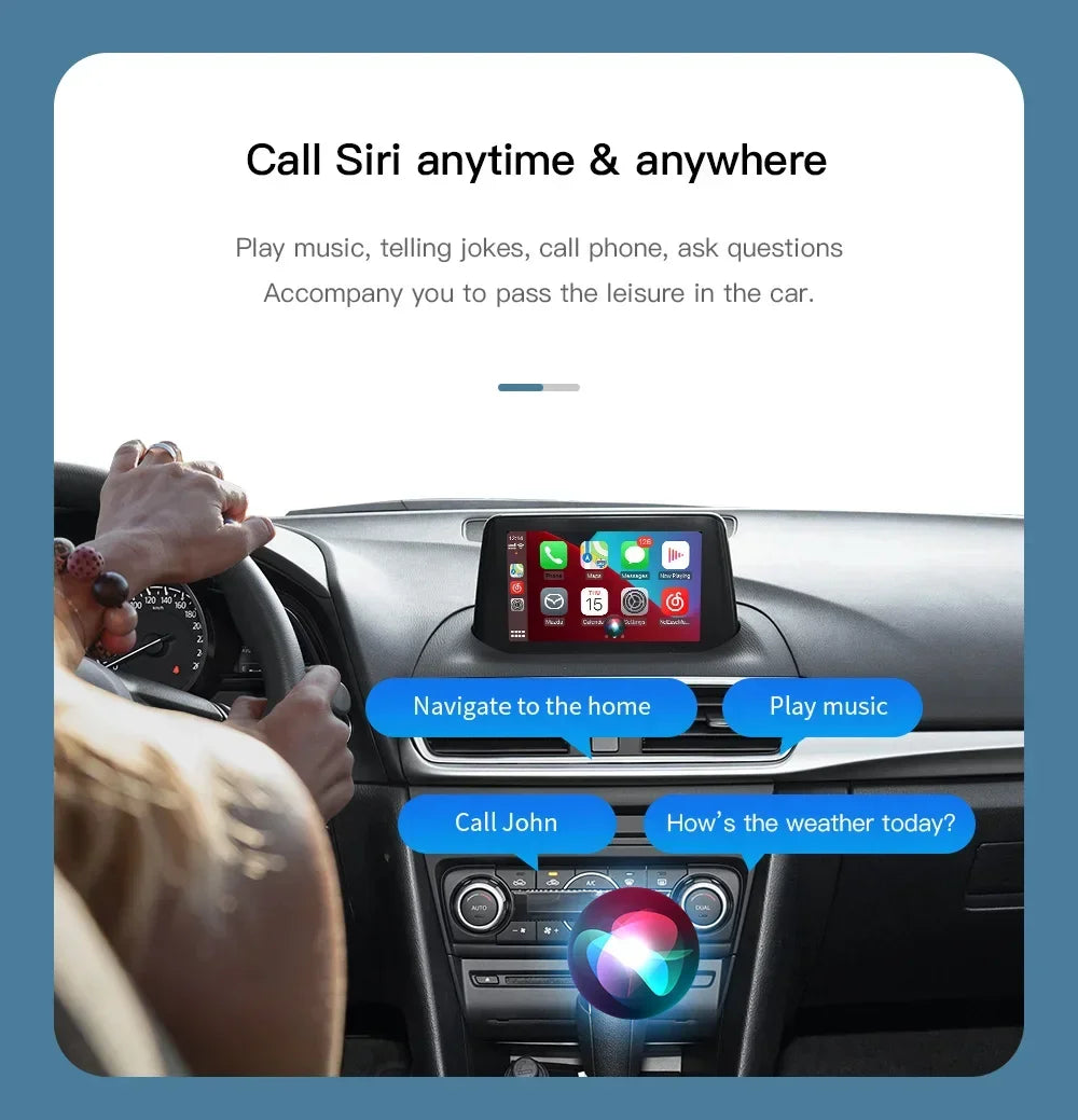 Upgrade P2 CarPlay Android Auto USB Adapter Hub OEM Retrofit For Mazda 2 3 6 CX30 CX5 CX8