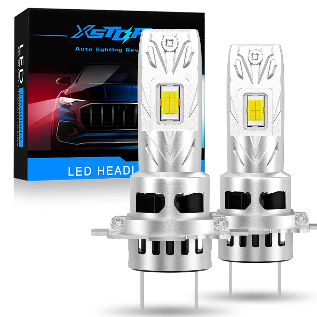 XSTORM H7 LED Headlight Bulb Canbus Mini Kit 60W 20000LM 6500K CSP for Car Headlamp White