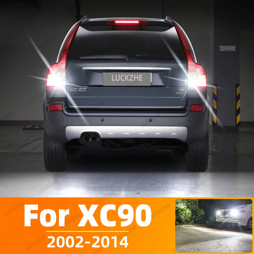 LED Interior Light Kit for Volvo XC90 MK1 MK2 LED Reverse Lights XC90 1 2 Accessories 2002-2022 - Canbus Dome Map Doo...