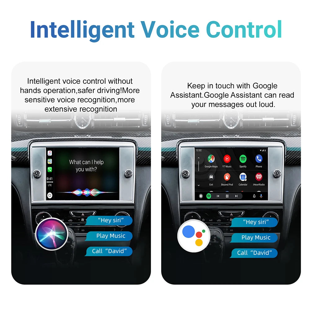 Wireless CarPlay Android Auto retrofit kit decoder box for Maserati Quattroporte Ghibli Ca