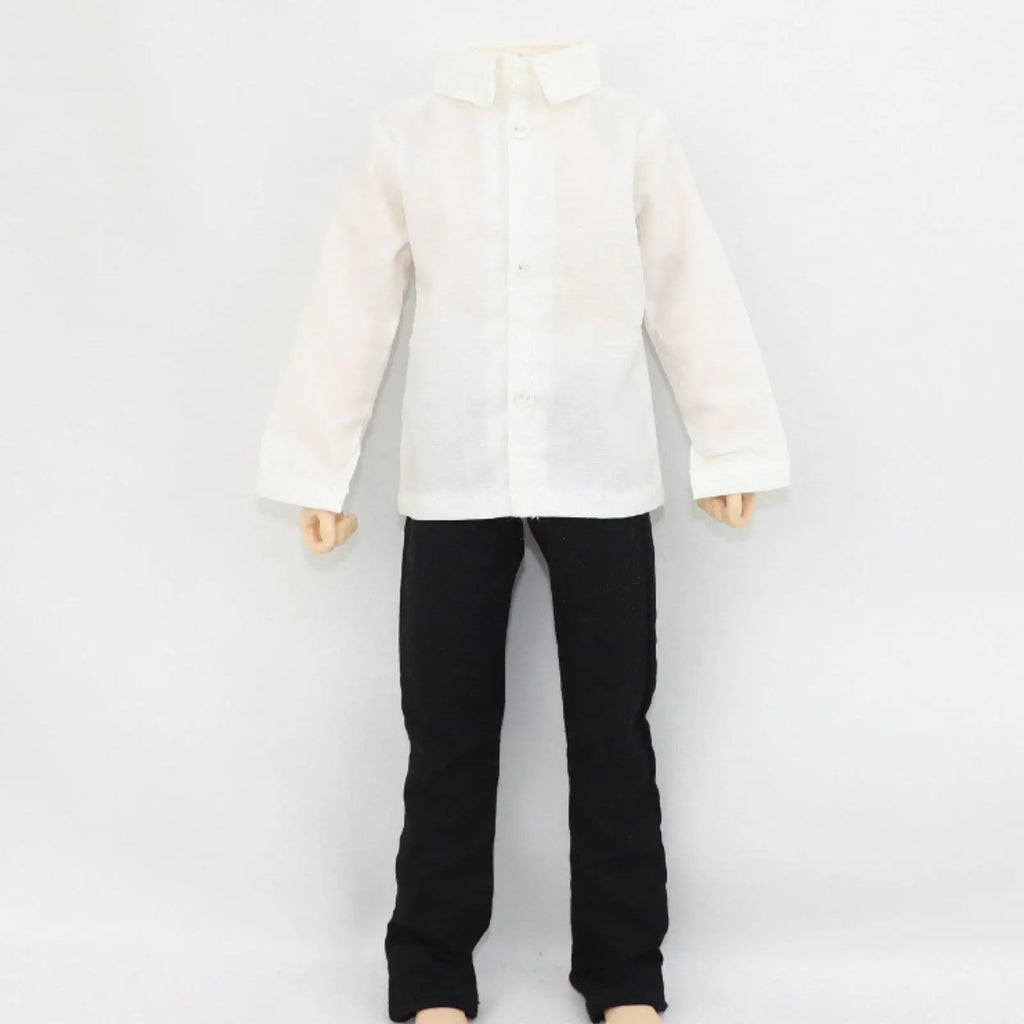 1/6 Doll Shirt Business Casual 1/6 Scale Doll Clothes Formal - Automotive LED Light