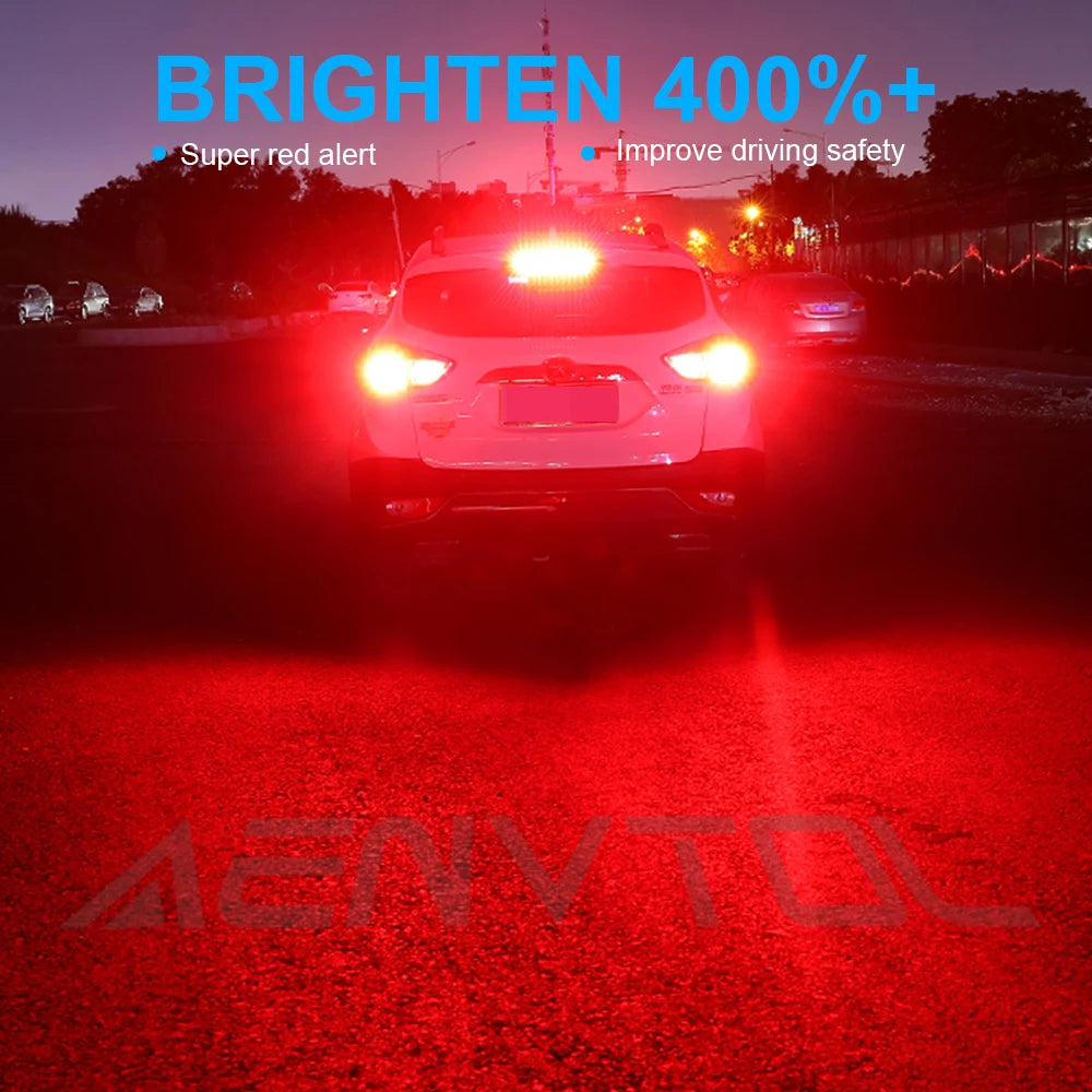 2-Piece LED Interior Light Kit for AENVTOL 2pcs Canbus S25 1156 BA15S P21W LED Bulbs Backup Rev - Canbus Error-Free B...