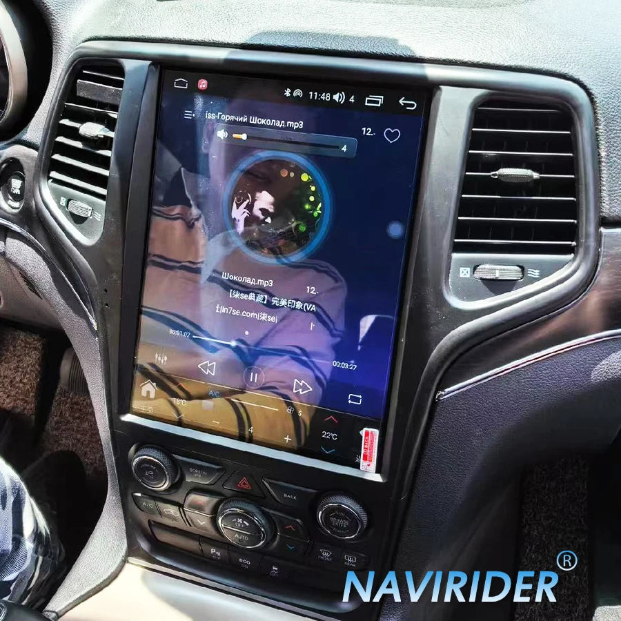 For Jeep Grand Cherokee 2013-2018 Android 15 Touch Screen Car Radio Multimedia Player GPS