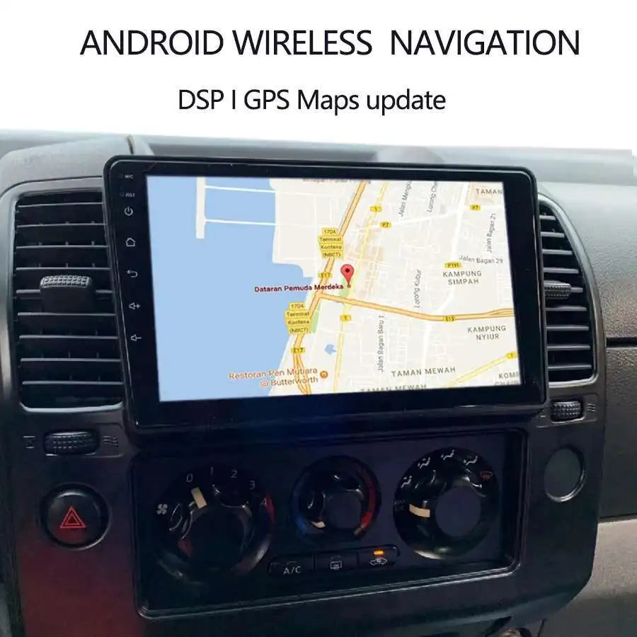 Wireless BT Android 15 CarPlay Radio For Nissan Navara 3 D40 2004-2010 Android Car Multime