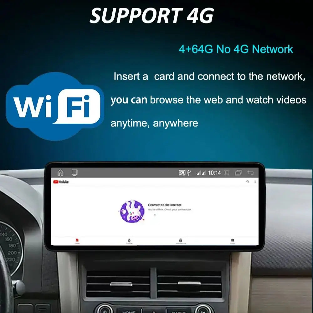 Toyota Land Cruiser Prado 150 2018-2022 Android Car Stereo with Carplay, GPS, WiFi | AUTOKITSHOP