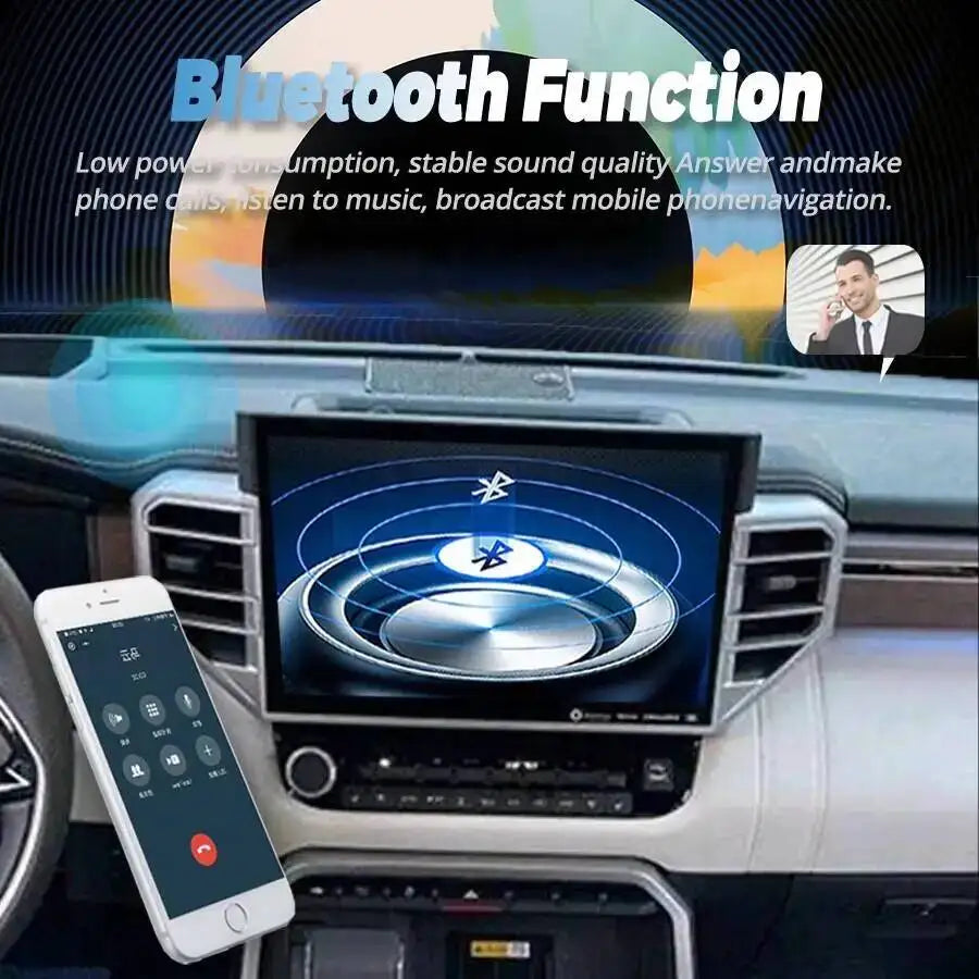 Android Auto Stereo DSP Head Unit 13.3inch For Toyota Tundra 2022-2024 Multimedia Video Pl | AUTOKITSHOP