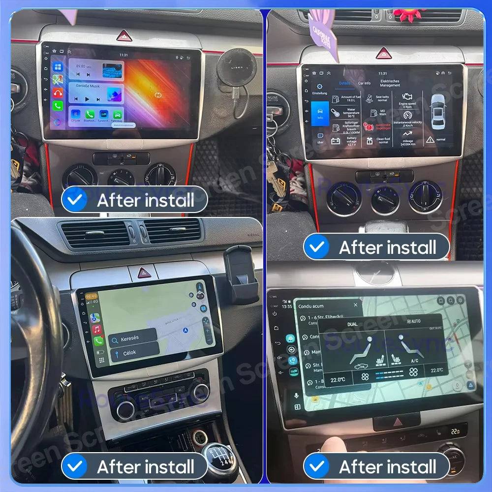 Android 16 Carplay For Volkswagen Magotan Cc 2010-2014 Passat B7/b6 2010-2015 Car Radio Gp | AUTOKITSHOP