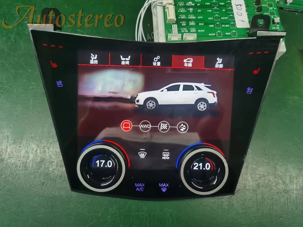 Digital AC Panel Display For Cadillac XT5 XT6 2015-2023 Car GPS Navigation Auto Headunit M