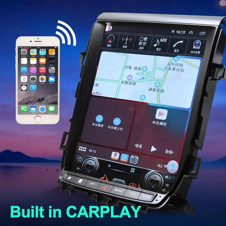 12.1INCH Car Multimedia Video PlayeFor TOYOTA LAND CRUISER LC200 2016 2017 Android Auto Wi