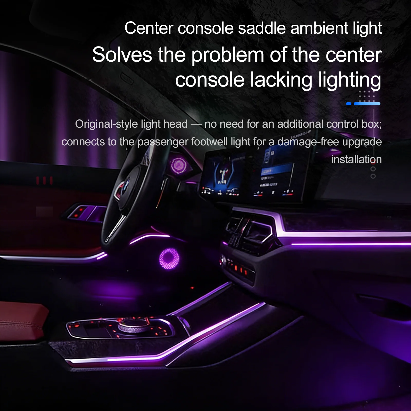 RGB - Ambient Light - for BMW M4 M3 M5 2020-2025 - Car Interior Lighting
